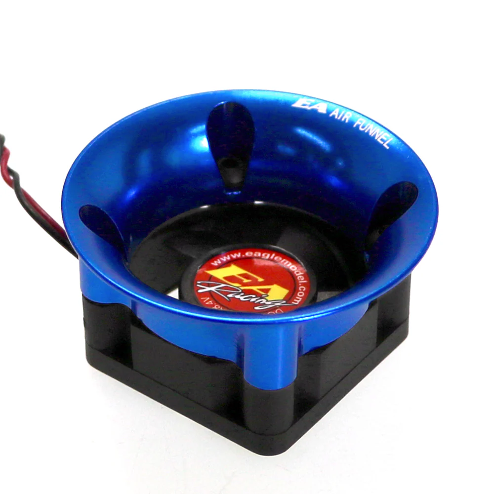 Air Funnel Fan Shroud - Velocity Stack Aluminum Anodized Mount Cover (VER 1) [Eagle Racing] FAF30 FAF25 - Image 11