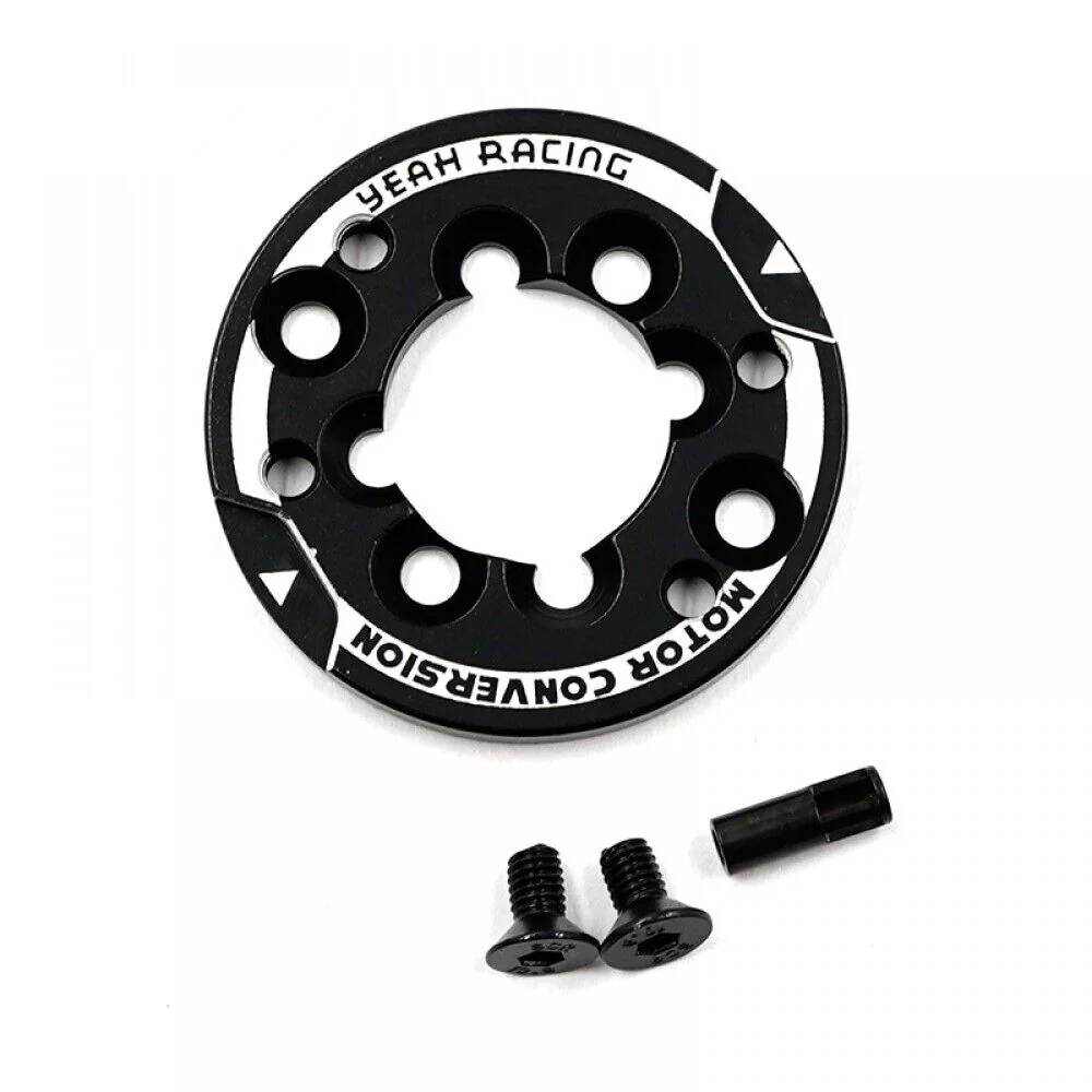 Aluminum 540 Motor Mount (370/380 to 540) [Yeah Racing] YA-0720BK - Image 2