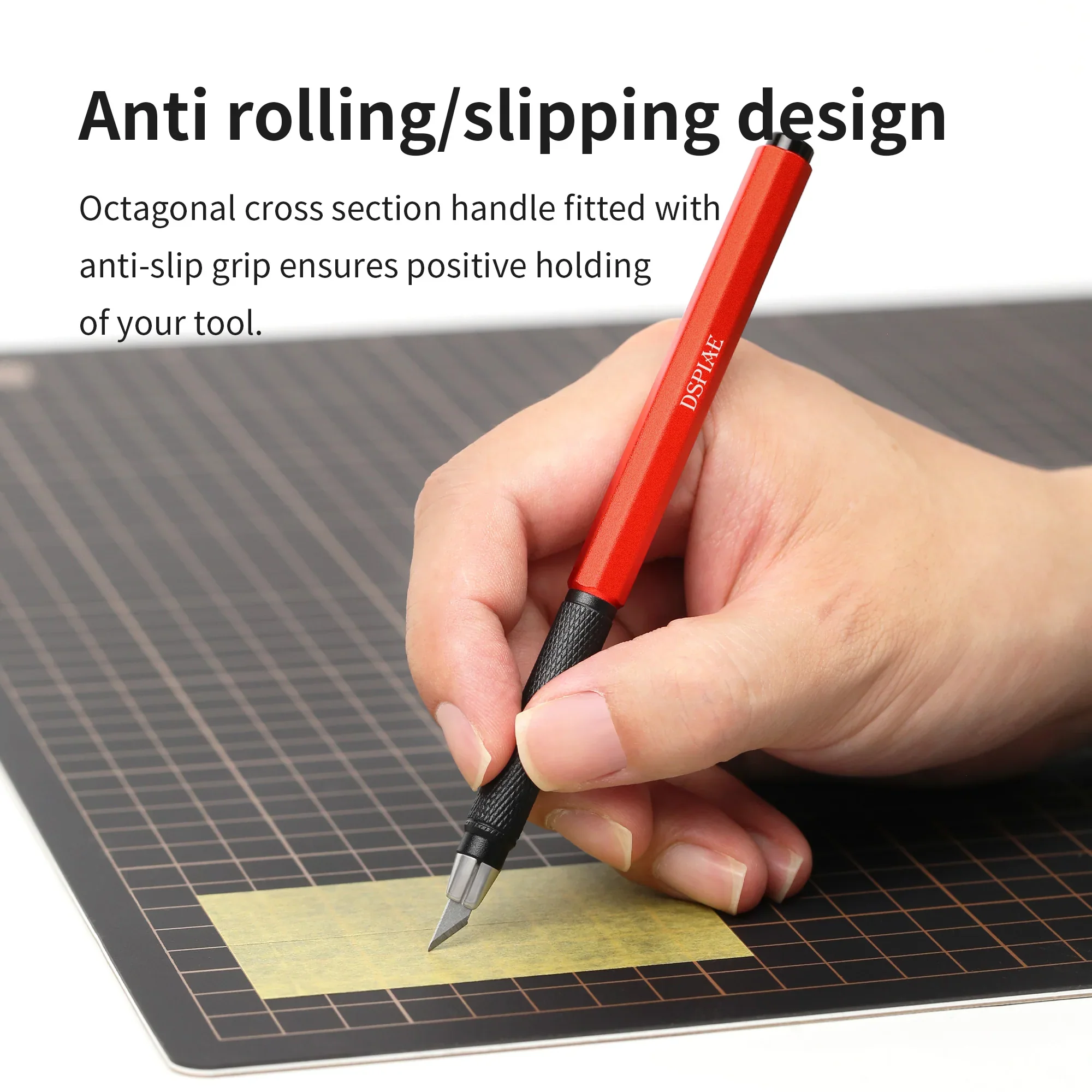 Aluminum Alloy Hobby Craft Knife (Broad and Narrow Blades Type) [DSPIAE] AT-DK02 - Image 4
