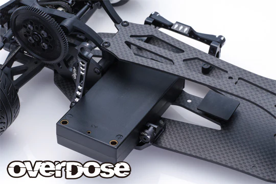 PREORDER: Aluminum BATTERY HOLDER Type-2 for GALM (RED PURPLE BLACK)  [Overdose] OD3893 OD3894 OD3895 - Image 2