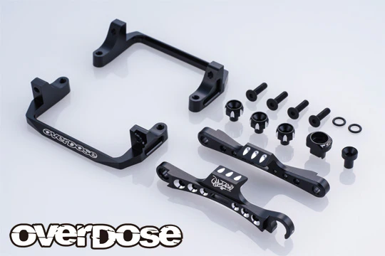 PREORDER: Aluminum BATTERY HOLDER Type-2 for GALM (RED PURPLE BLACK)  [Overdose] OD3893 OD3894 OD3895 - Image 5