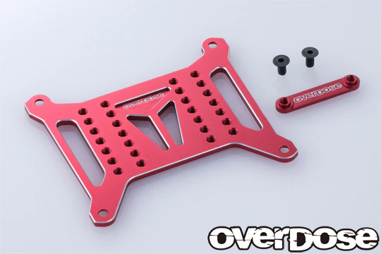 Aluminum BATTERY PLATE Set Type-2 for GALM (RED PURPLE BLACK)  [Overdose] OD3814 OD3815 OD3816 - Image 2