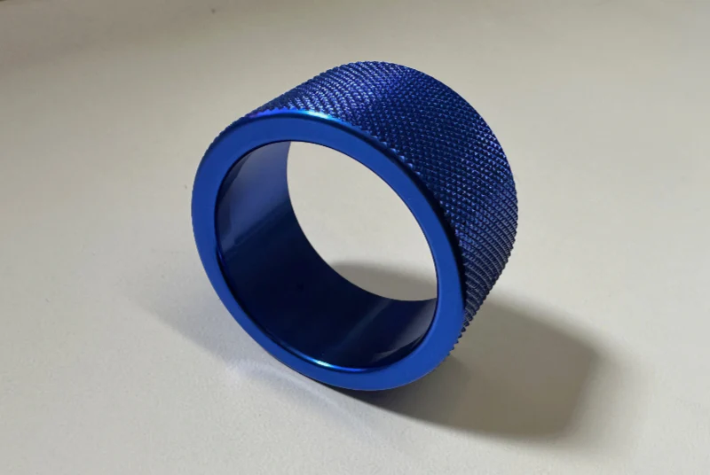Aluminum (BLUE) Steering Grip for SANWA MX-6 MT-S MTS MX6 MT44 MT17 MT-44 MT-17 [ Scale Reflex ] 861500