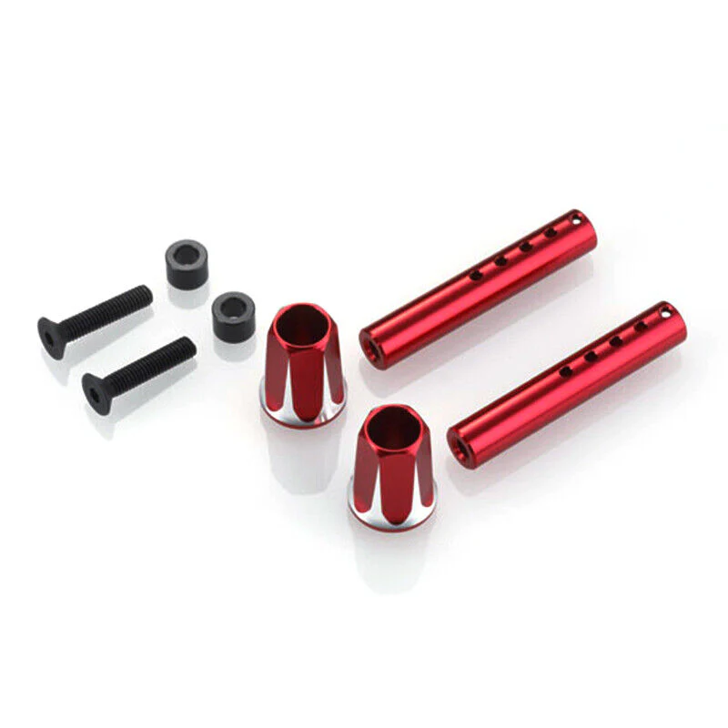 Aluminum BODY POST FRONT Mount Set for GALM - GALM v2 (RED)  [Overdose] OD2661B