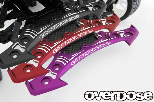 Aluminum Bumper TYPE-2 (for OD) RED PURPLE BLACK [Overdose] OD2945 OD2944 OD2943