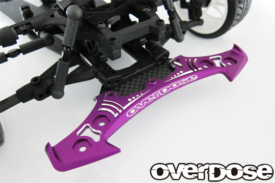 Aluminum Bumper TYPE-2 (for OD) RED PURPLE BLACK [Overdose] OD2945 OD2944 OD2943 - Image 7
