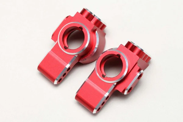 Aluminum Chamfered Rear Uprights Knuckles for SD / RD (Black Red Purple Blue) [Yokomo] RD-415AR - Image 3