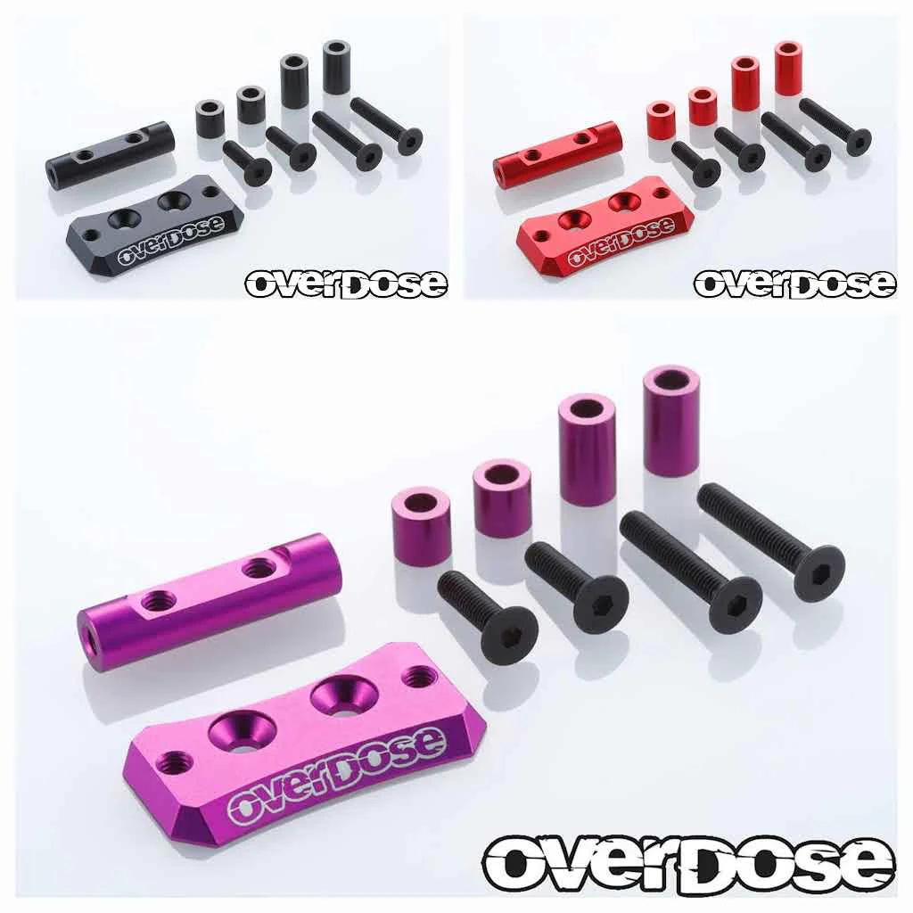 Aluminum Cooling Fan Mount for GALM (RED PURPLE BLACK) [Overdose] OD2441B OD2442B OD2443B