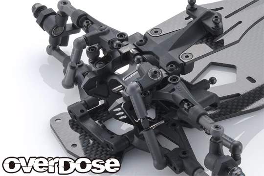 PREORDER: Aluminum Front Bulkhead Type-3 (For GALM) RED PURPLE BLACK [Overdose] OD3439 OD3440 OD3438 - Image 3