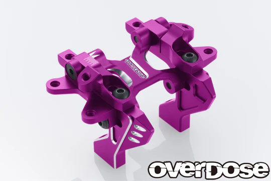 PREORDER: Aluminum Front Bulkhead Type-3 (For GALM) RED PURPLE BLACK [Overdose] OD3439 OD3440 OD3438 - Image 5
