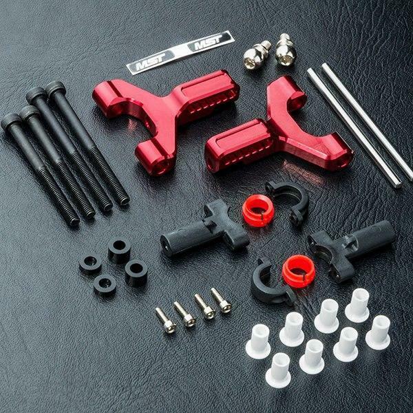 Aluminum Front Lower Arm Set (Red) RMX FMX FXX [MST] 820117R