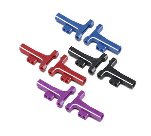 Aluminum Front Lower Short ”T” Arm for SD / RD (Black Red Purple Blue) [Yokomo] Y2-008FT