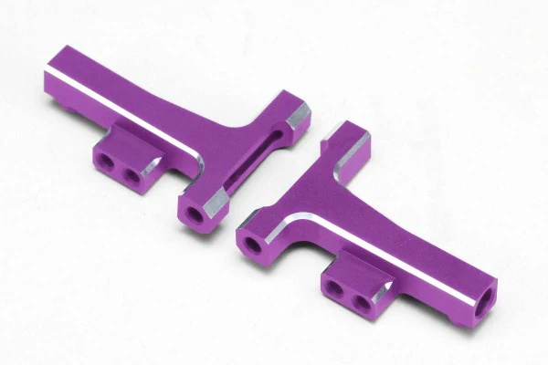 Aluminum Front Lower Short ”T” Arm for SD / RD (Black Red Purple Blue) [Yokomo] Y2-008FT - Image 4