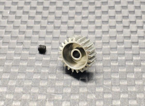 Aluminum Hard Coated 64P Pinion 21T - Option Part  for 1-28 GL Formula One [GL Racing] GL-FO-OP-023