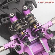 Aluminum hydraulic shock set for 1/24 [Usukani]  US88500-BK US88500-P - Image 2