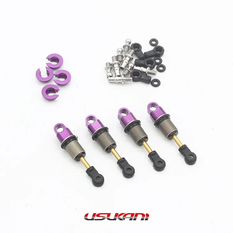 Aluminum hydraulic shock set for 1/24 [Usukani]  US88500-BK US88500-P - Image 5