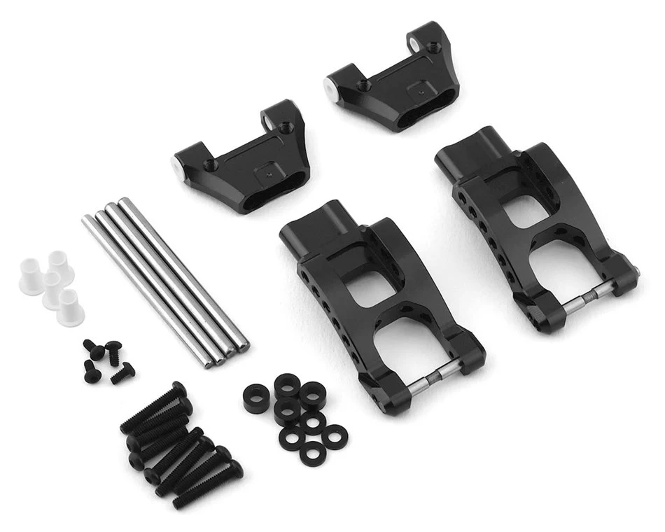 ALUMINUM MB Suspension Lower Arm Active Toe [MST] 210616B 210616R RED BLACK - Image 2