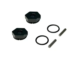 Aluminum NEO Hex Hubs Set (Black, Purple, Red) 2pc [Topline RC] TP-642 TP-643 TP-644 TP-656 - Image 7