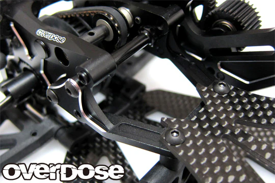 Aluminum Rear Brace (For OD2877-Black) GALM [OVERDOSE] OD2971 - Image 2