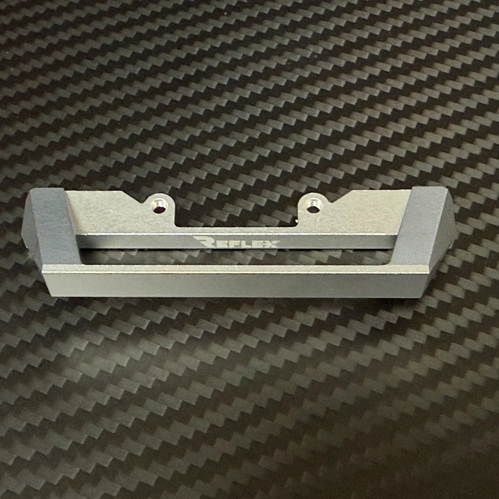 Aluminum Rear Bumper RD YD2 (Fits GALM  RER) SILVER [Scale Reflex] 865102 - Image 3