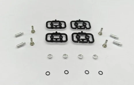 Aluminum Screw Adjustable Shock (Front/Rear) - Option Part  for 1-28 GL Formula One [GL Racing] GL-FO-OP-014