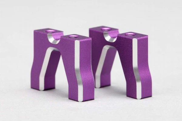 ALUMINUM SERVO MOUNT (PURPLE) for  YD-2ZX [Yokomo] Y2-203ZPA