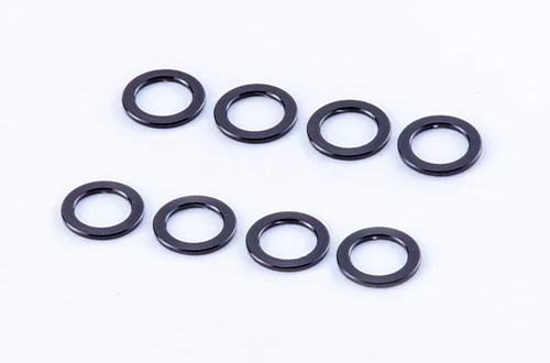 Aluminum Spacer Set 6mm x 4mm x 0.5mm 8-Pack - RDX MC3 [Reve D] RC-A4605