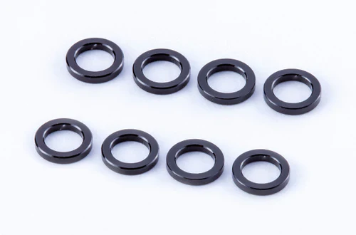 Aluminum Spacer Set 6mm x 4mm x 1mm 8-Pack - RDX MC3 [Reve D] RC-A4610