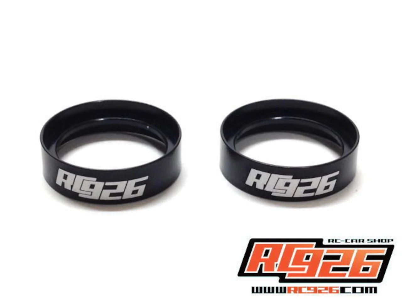 Aluminum Spring Seat Type-2 for Hybrid & Helper DS (2 pieces) [RC926] KN-DSTSS2BK