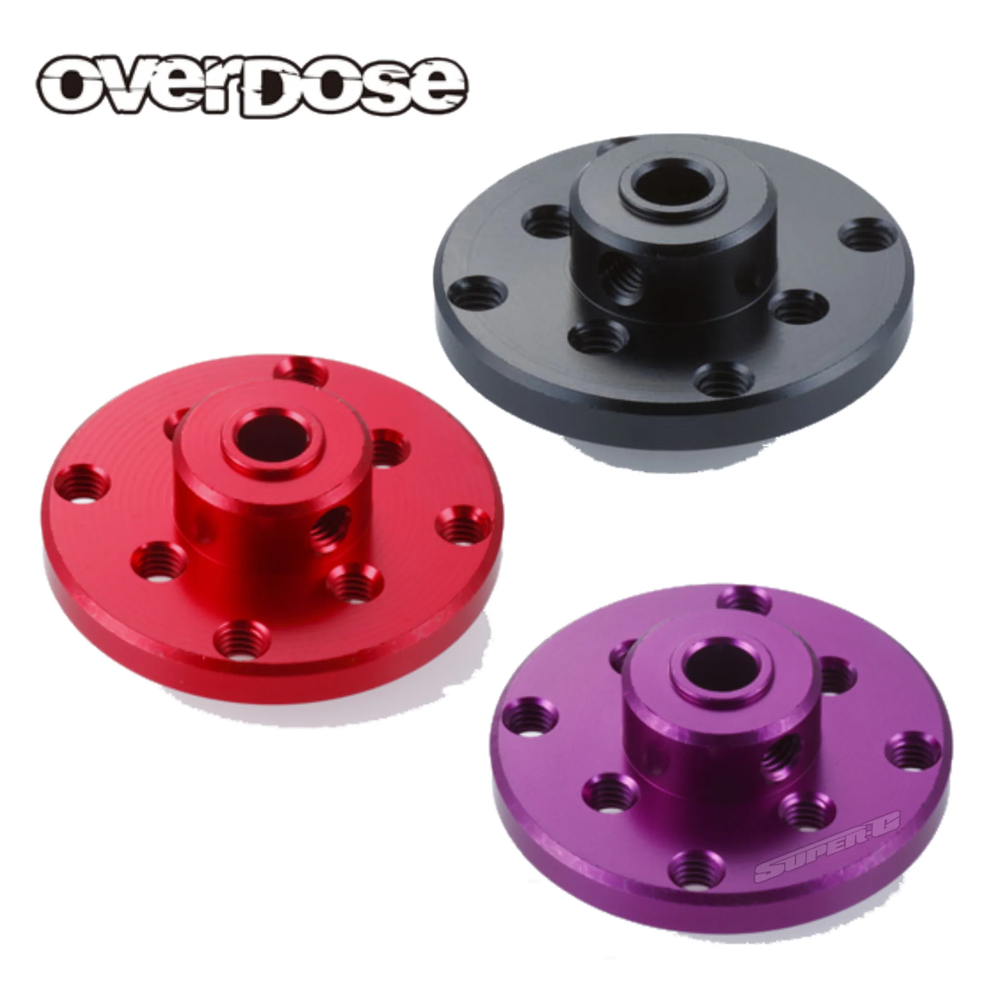 PREORDER: Aluminum Spur Holder for GALM - Purple Red Black [OVERDOSE] OD1511B OD1512b OD1960b