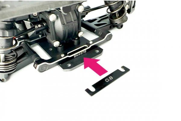 ALUMINUM SUSPENSION MOUNT SPACER (0.5mm / 0.8mm / 1.0mm) 2pcs for Toe Block [Reve D] RD-300S08 RD-300S05 RD-300S10 - Image 5