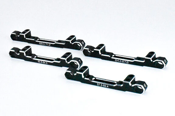 ALUMINUM TK TYPE SUSPENSION MOUNT #6 #7 #8 #9 SE Toe Block [Reve D] RD-301-6T RD-301-7T RD-301-8T RD-301-9T