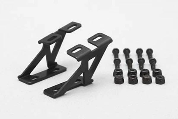 Aluminum Wing Stay (Black）- Low Stand [Yokomo] D-057LA