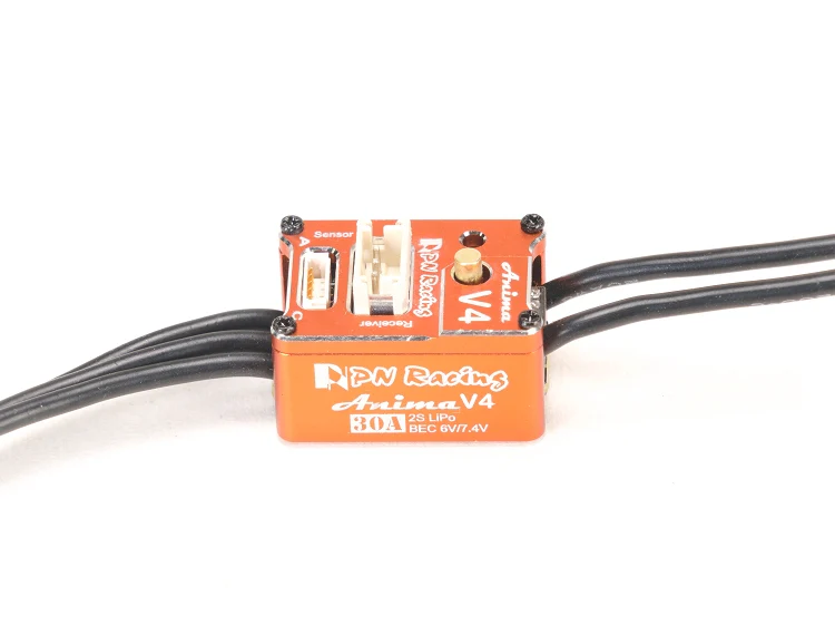 Orange Anima V4 Bluetooth 30A 1-28 Sensored Brushless ESC (Micro Mini-Z) [PN Racing] 500840 - Image 4