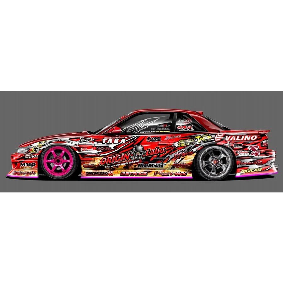 Animal Style Julian S13 Silvia US version Livery Set [Taka] TAKA-20202 - Image 2