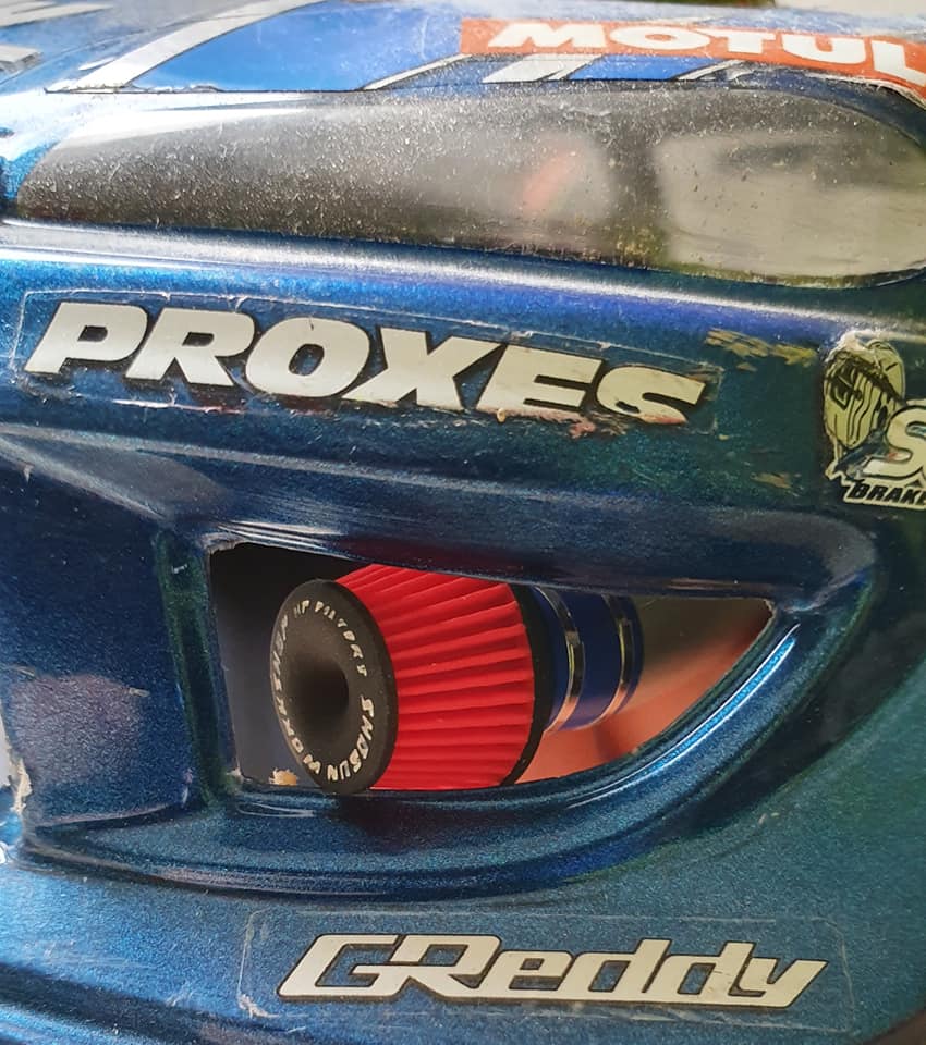 Apex-i Style Intake Cone Tube Realistic Scale 1-10 [Shogun Works] SW-INTAKE-R
