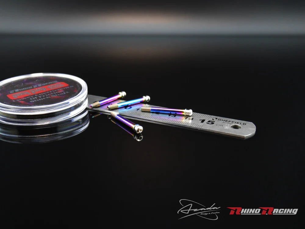 ARS Lower Coefficient of Friction Shock Shaft Set [Azada x Rhino Racing] AZ6211T - Image 2