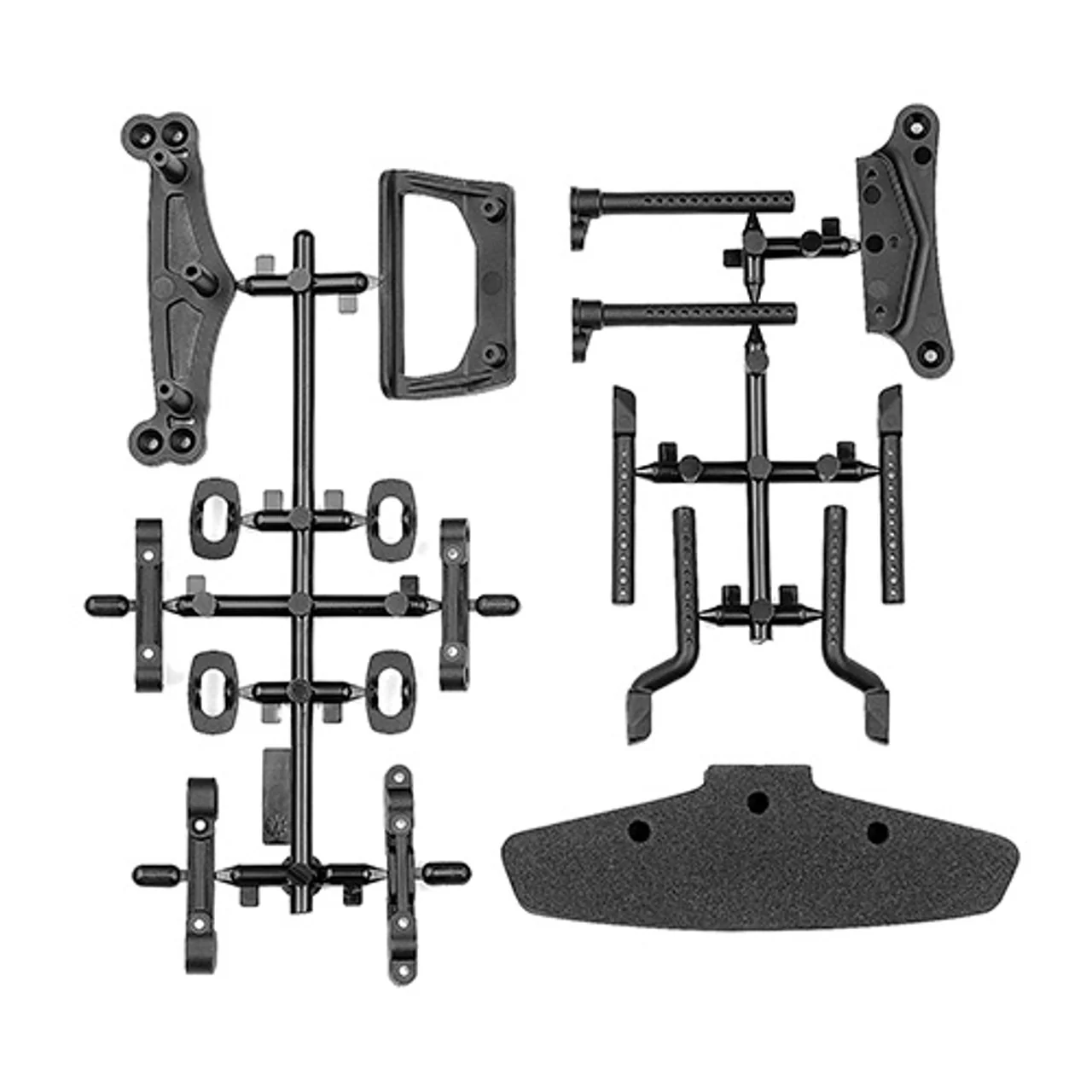 Arm, Body and Bumper Mounts for DC10 [Associated] ASC72205