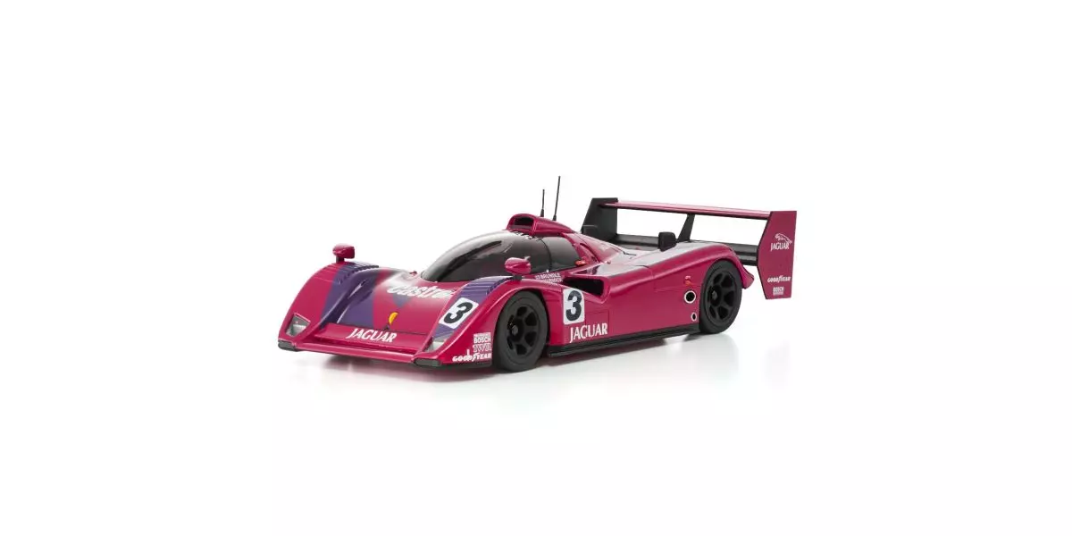 ASC JAGUAR XJR-14 No.3 WINNER MONZA 1991 Purple Mini-Z RWD 1-28 Painted Body Auto Scale Collection [Kyosho] MZP348MO