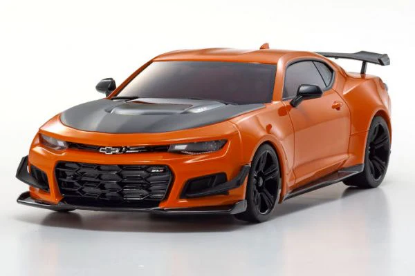 ASC MR03W-MM CHEVROLET CAMARO ZL1 1LE Crash Orange  Mini-Z RWD 1-28 Painted Body Auto Scale Collection [Kyosho] MZP242OR