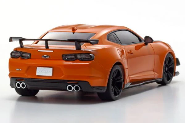 ASC MR03W-MM CHEVROLET CAMARO ZL1 1LE Crash Orange  Mini-Z RWD 1-28 Painted Body Auto Scale Collection [Kyosho] MZP242OR - Image 2