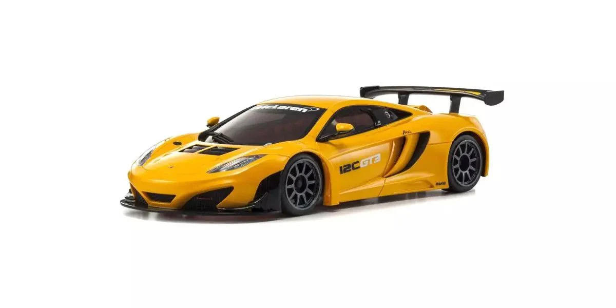 ASC MR04W-MM McLaren 12C GT3 2013 Orange Mini-Z RWD 1-28 Painted Body Auto Scale Collection [Kyosho] MZP256OR