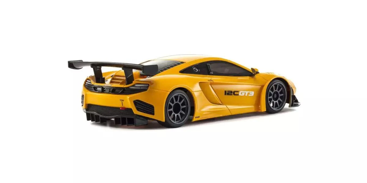 ASC MR04W-MM McLaren 12C GT3 2013 Orange Mini-Z RWD 1-28 Painted Body Auto Scale Collection [Kyosho] MZP256OR - Image 2