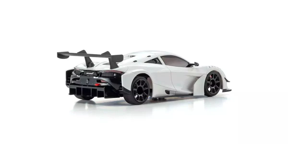 ASC MR04W-MM McLaren 720S GT3 White Mini-Z RWD 1-28 Painted Body Auto Scale Collection [Kyosho] MZP255W - Image 2