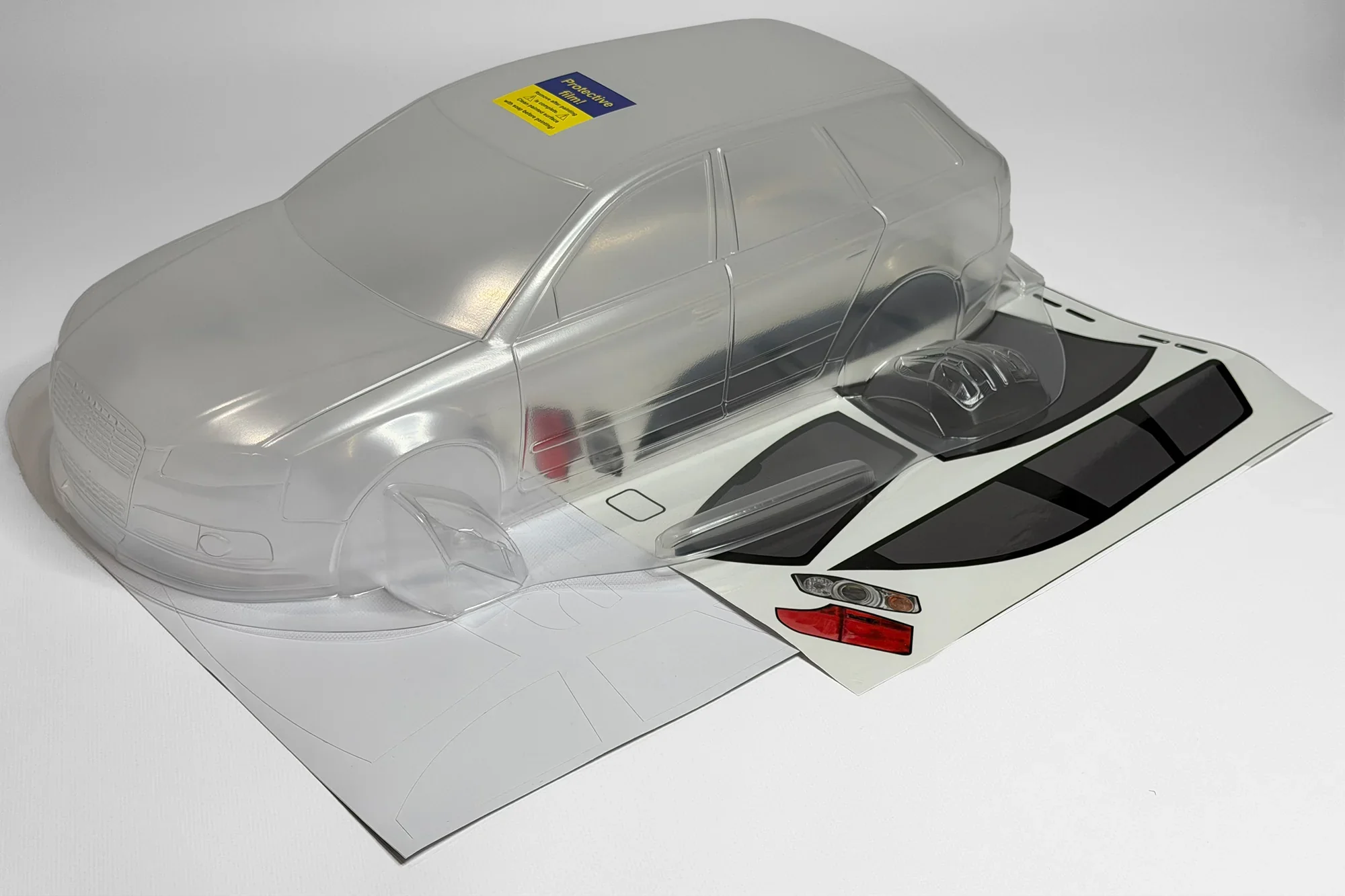Audi Avant B7 RS4 Wagon 1-10 Body Set [APlastics] AP-RS4 - Image 4