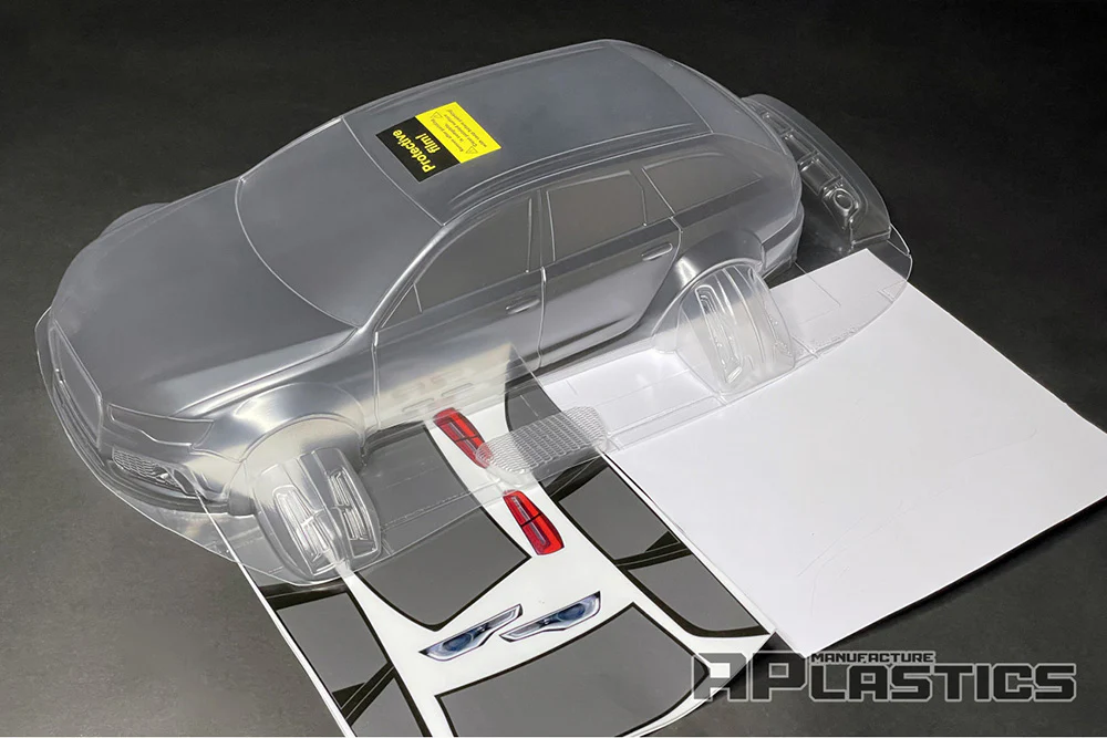 Audi Avant RS6 Wagon 1-10 Body Set [APlastics] AP-RS6 - Image 2