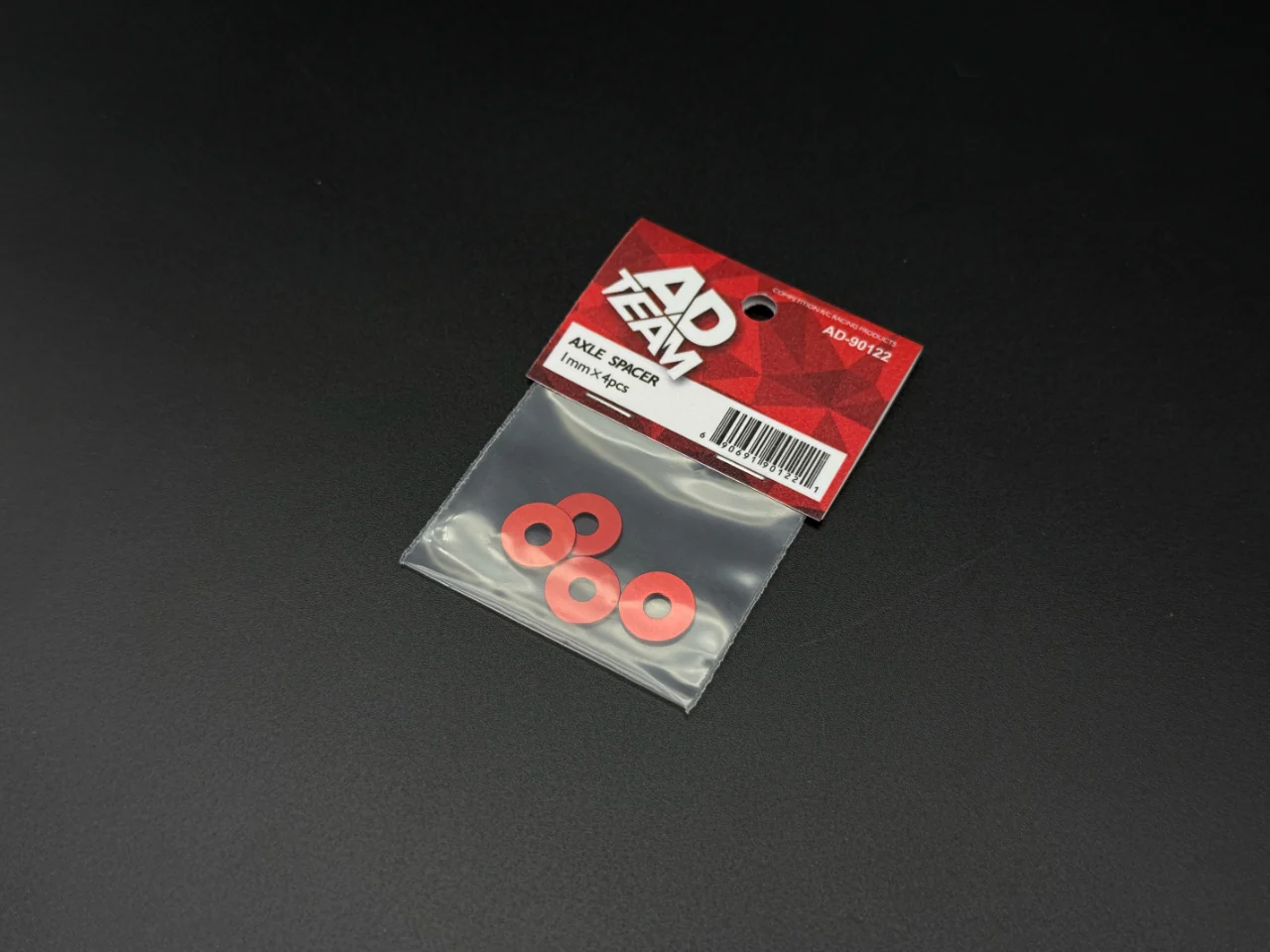Axle Spacer for Steering Block AD-9012 (Red Purple Black) [Team AD] AD-90122 - Image 2
