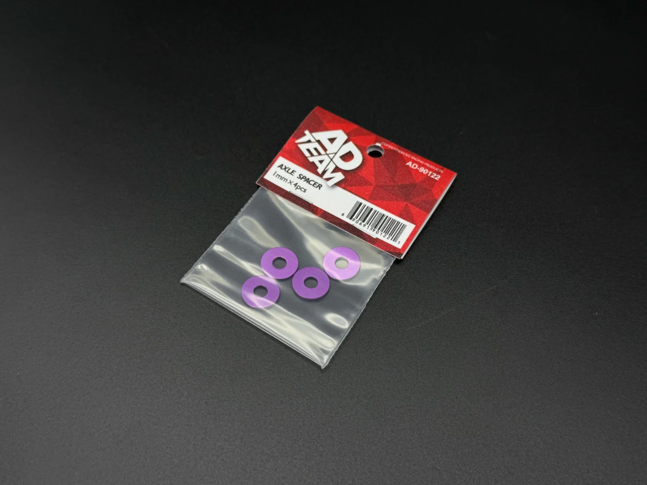 Axle Spacer for Steering Block AD-9012 (Red Purple Black) [Team AD] AD-90122 - Image 3