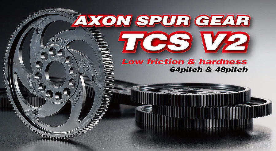 AXON Spur Gear TCS V2 64P (104T 105T 106T 107T 108T) [Axon]