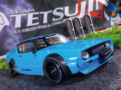 Nissan Skyline GTR KPGC110 Liberty Walk Edition 1-10 Body Set [Tetsujin] TT-7707